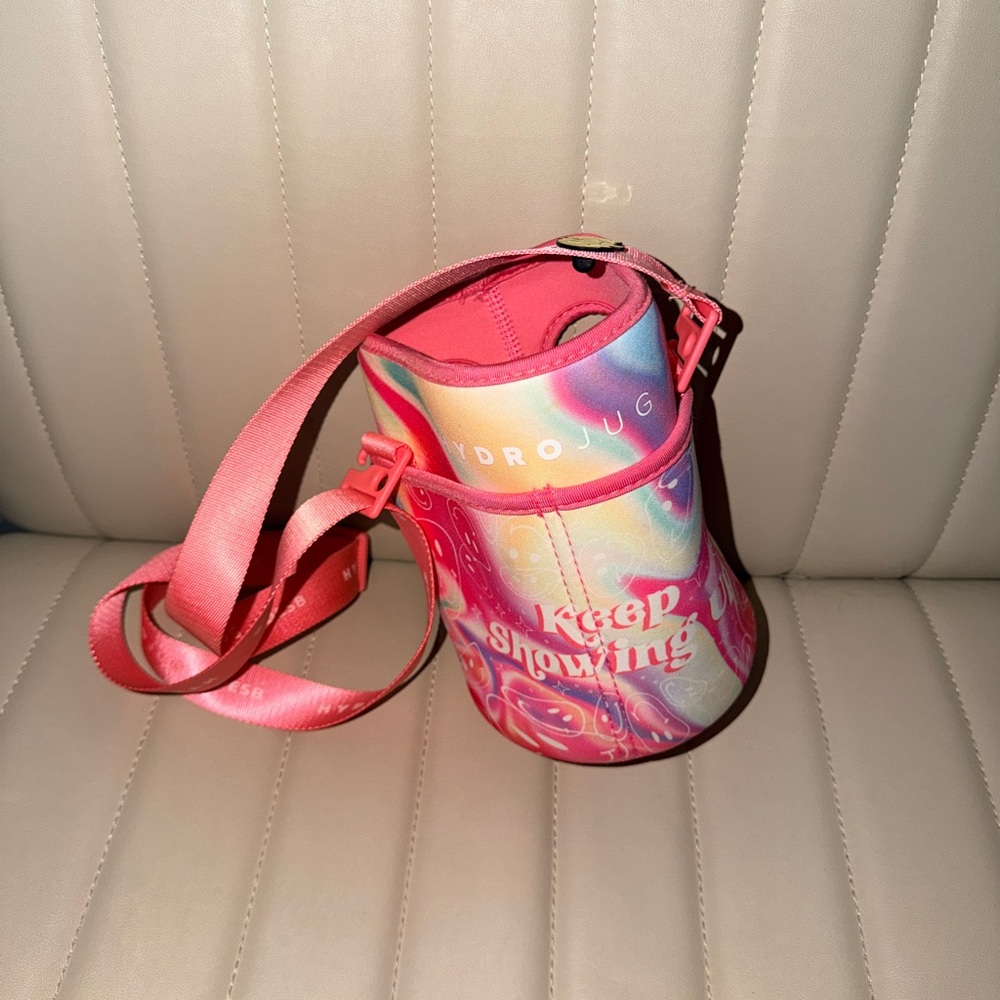 Pink and Multicolor Women's Hydrojug Sleeve Bag